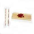 High quality  bamboo chopsticks in paper sleeve for wholesale